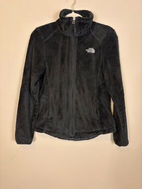 The North Face Women's Black Fleece Jacket Osito Zip-Up Small